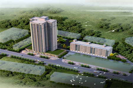 城南御林华府2室2厅1卫95.43m2毛坯房